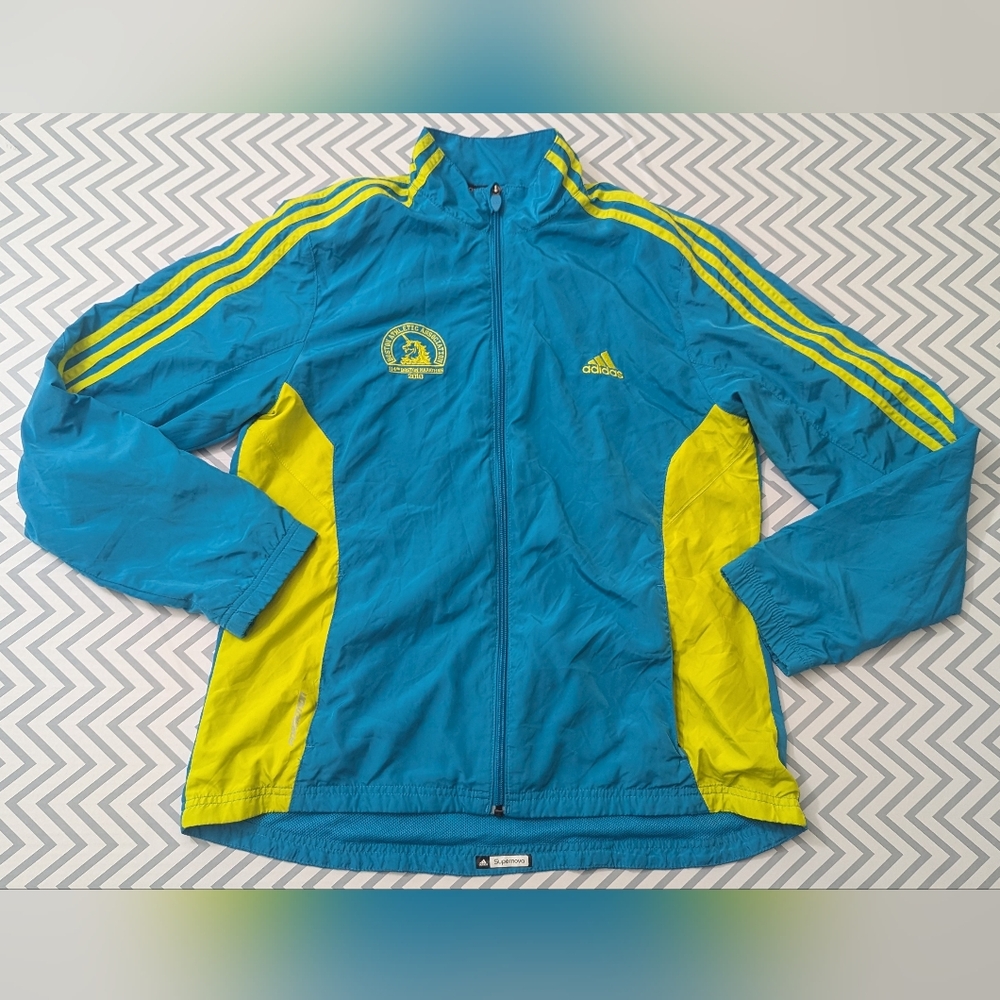 Adidas ClimaProof 2010 Boston Marathon Jacket Size Large